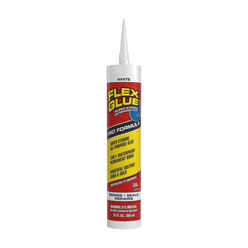 Flex Seal Family of Products Flex Glue White Rubberized Waterproof Adhesive 10