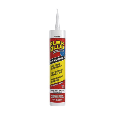 Flex Seal Family of Products Flex Glue White Rubberized Waterproof Adhesive 10