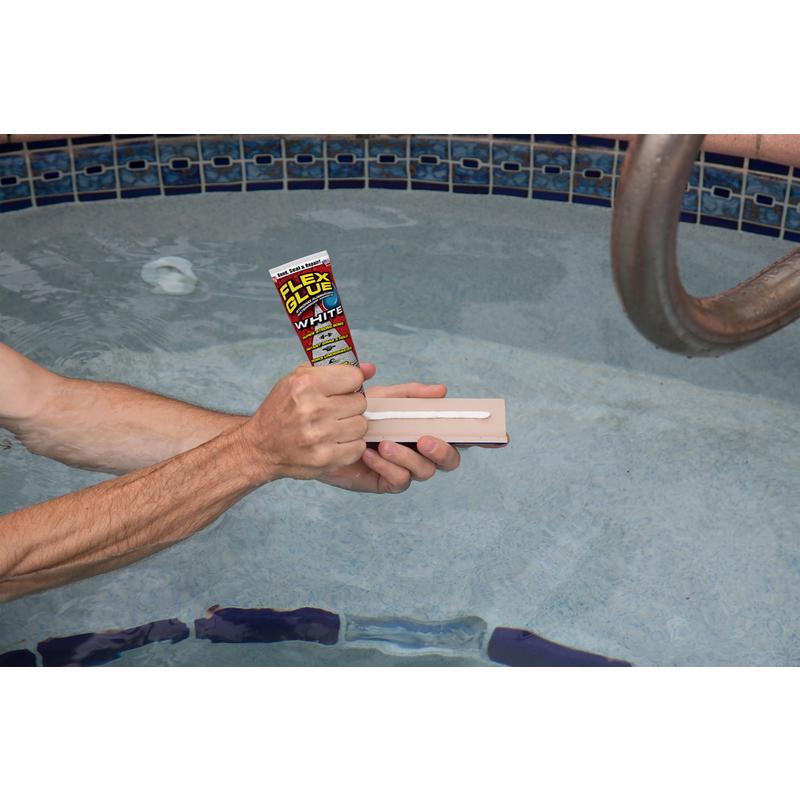 Flex Seal Family of Products Flex Glue White Rubberized Waterproof Adhesive 6