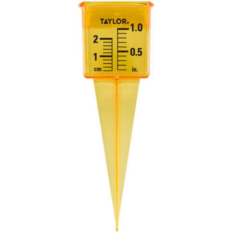 Taylor Rain Gauge/Sprinkler Stake 3 in. W X 5.31 in. L