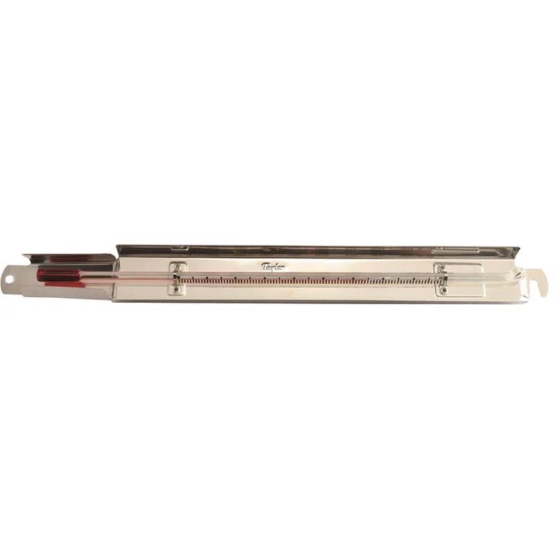 Taylor Tube Thermometer Metal 9.75 in.