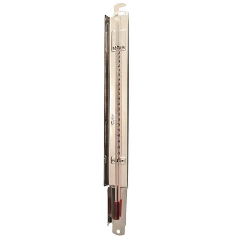 Taylor Tube Thermometer Metal 9.75 in.
