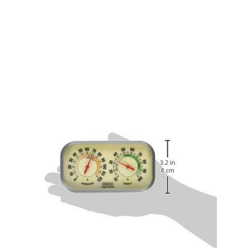 Taylor Comfort Monitor Humidity Meter/Thermometer Plastic 5.91 in.