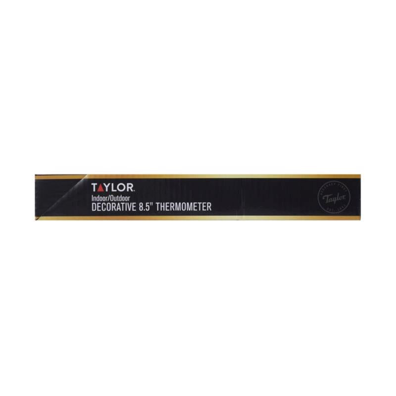 Taylor Dial Thermometer Plastic White 8.5 in.