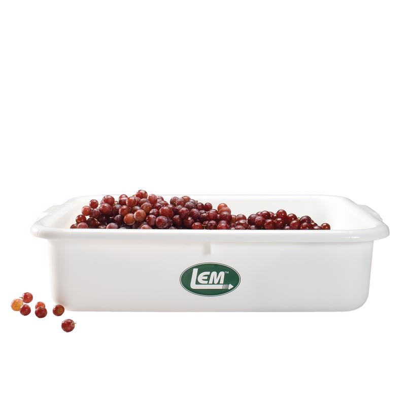 LEM Economy 6.25 gal White Meat Lug