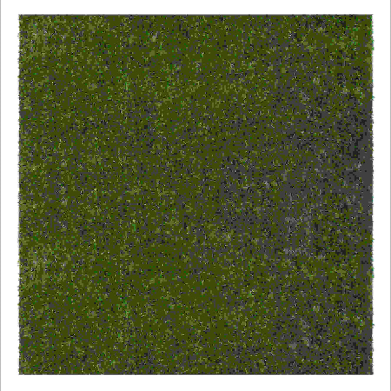 Multy Home 100 ft. L X 72 in. W Green Nonslip Grass Runner