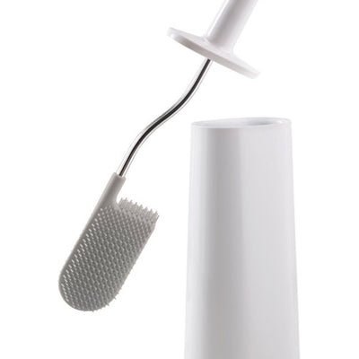 Joseph Joseph Flex Toilet Bowl Brush & Holder Gray