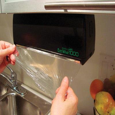 E-Zee Wrap Black Plastic Wrap Dispenser