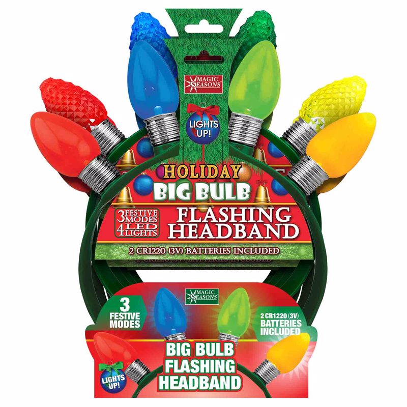 Magic Seasons Scorpion Master 9 in. Big Bulb Headband