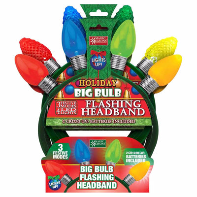 Magic Seasons Scorpion Master 9 in. Big Bulb Headband