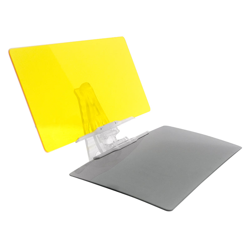 TacVisor 11.85 in. L X 6.5 in. W Yellow Glare Blocker