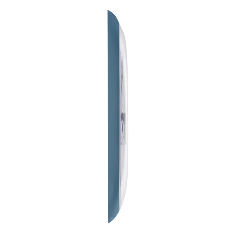 Taylor Big and Bold Bezel Dial Thermometer Plastic Teal 13.25 in.