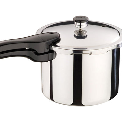Presto Polished Stainless Steel Pressure Cooker 6 qt