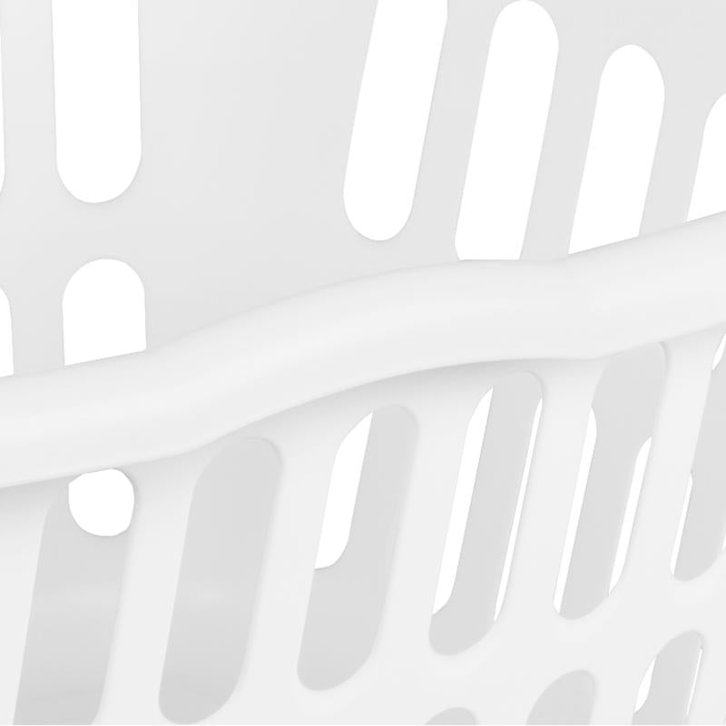 Sterilite White Plastic Laundry Basket