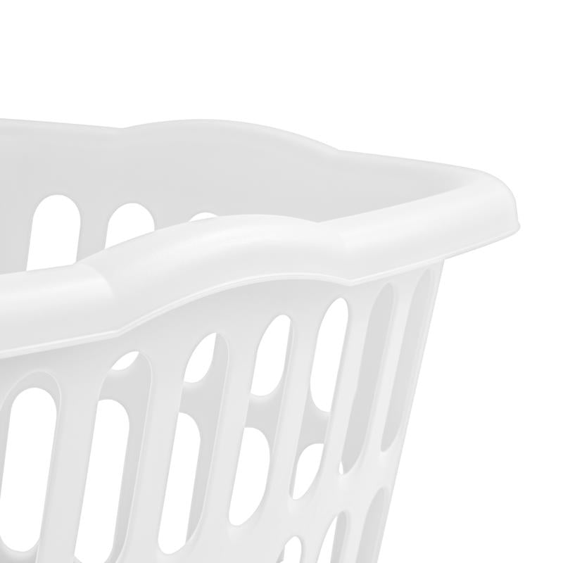 Sterilite White Plastic Laundry Basket