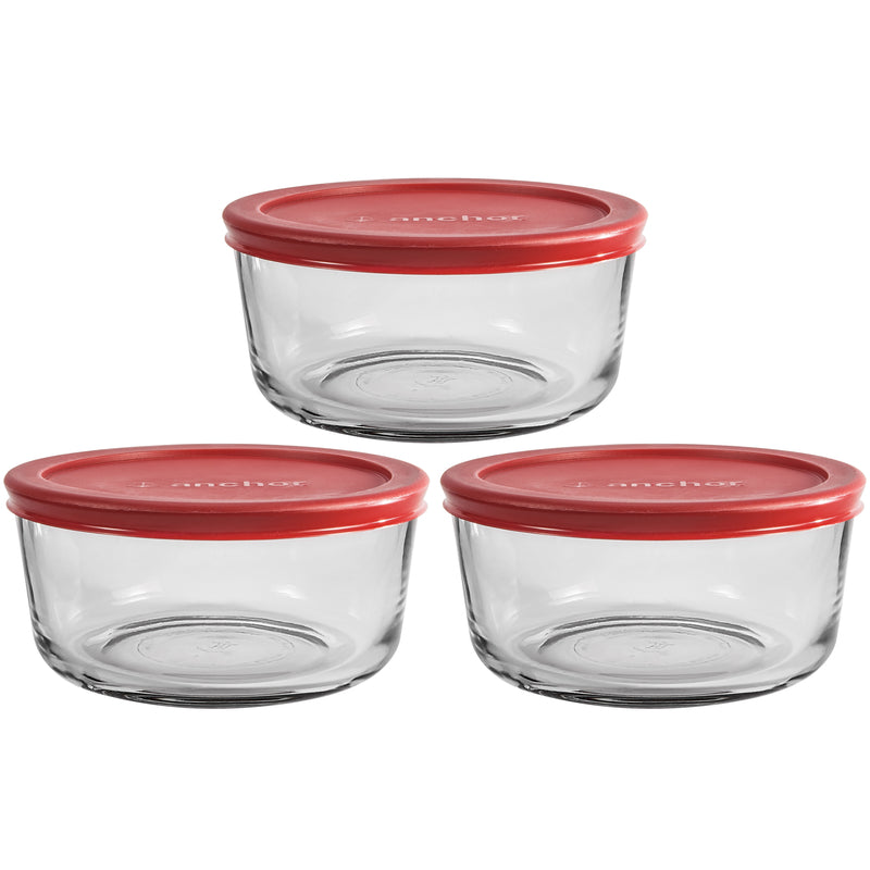 Anchor Hocking Clear Food Storage Container Set