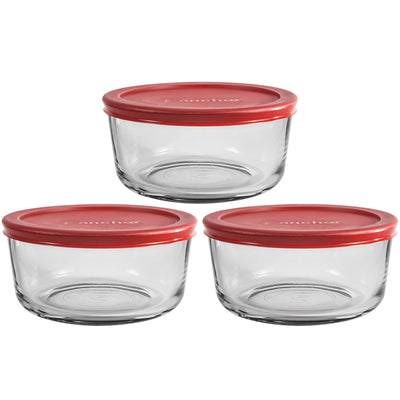 Anchor Hocking Clear Food Storage Container Set