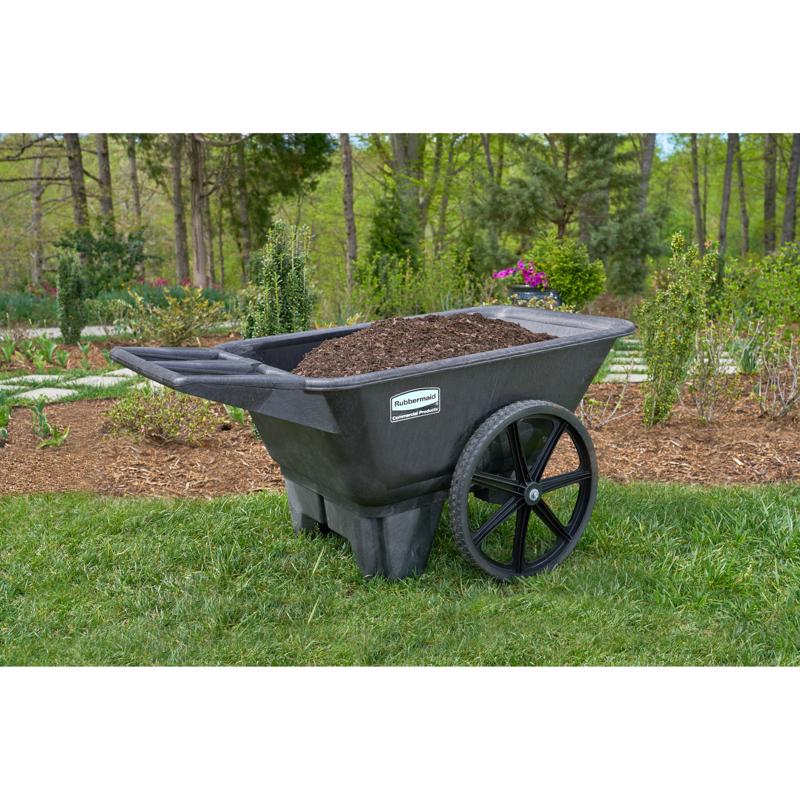 Rubbermaid Poly Farm Cart 8.75 cu ft