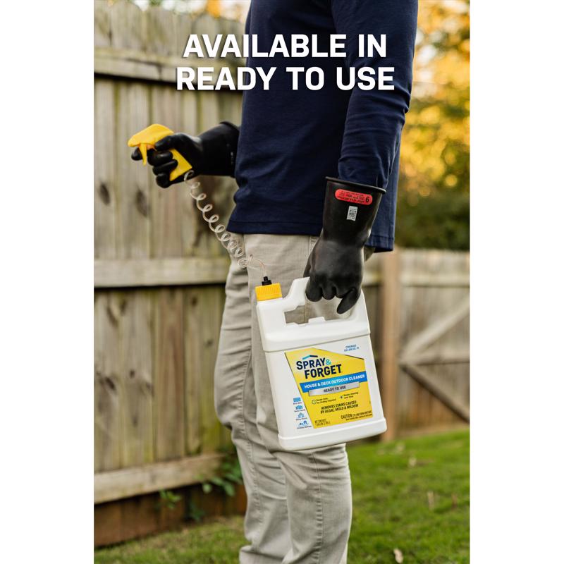 Spray & Forget House and Deck Cleaner 1 gal Liquid