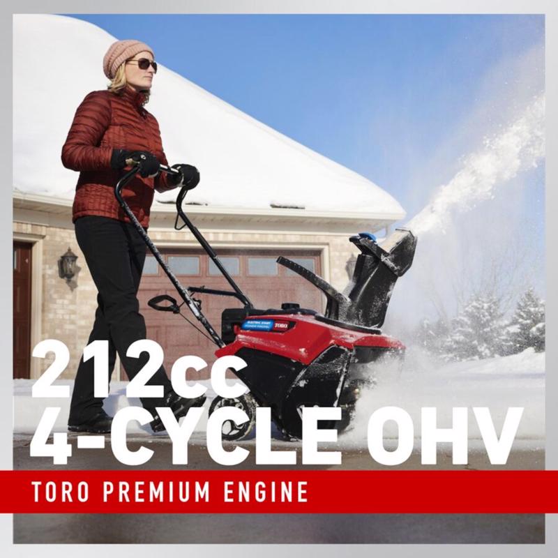 Toro Power Clear 721 E 21 in. 212 cc Single stage Gas Snow Blower