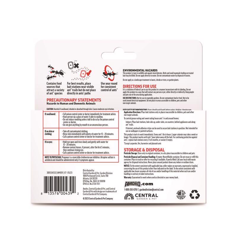 Amdro Ant Killer Bait Station 4 pk