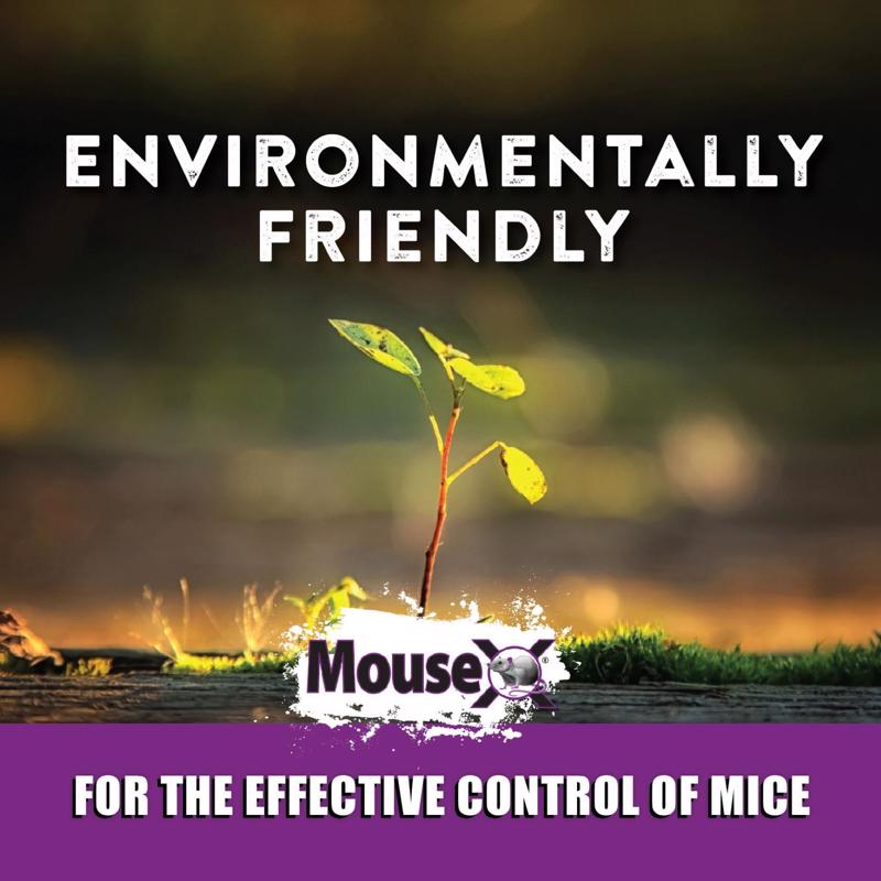 MouseX Non-Toxic Bait Pellet Throw Pack For Mice 12 oz 6 pk