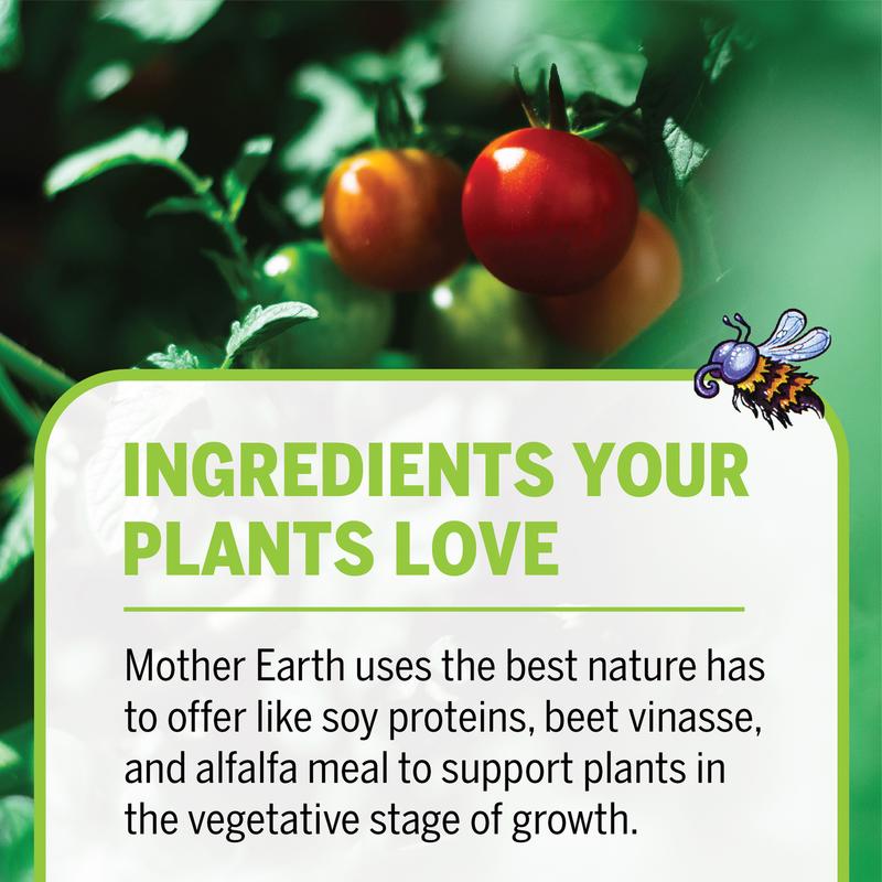 Mother Earth LiquiCraft Grow All Plant 4-3-3 Plant Fertilizer 1 qt