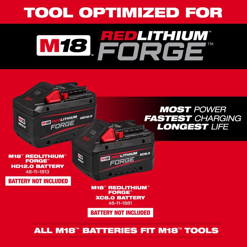 Milwaukee M18 FUEL 2826-20T 14 in. 18 V Battery Chainsaw Tool Only