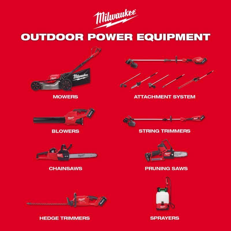 Milwaukee M18 FUEL 2826-20T 14 in. 18 V Battery Chainsaw Tool Only