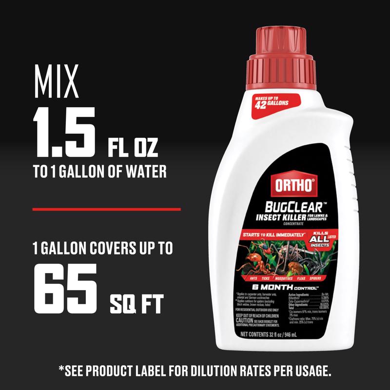 Ortho BugClear Insect Killer Concentrate 32 oz