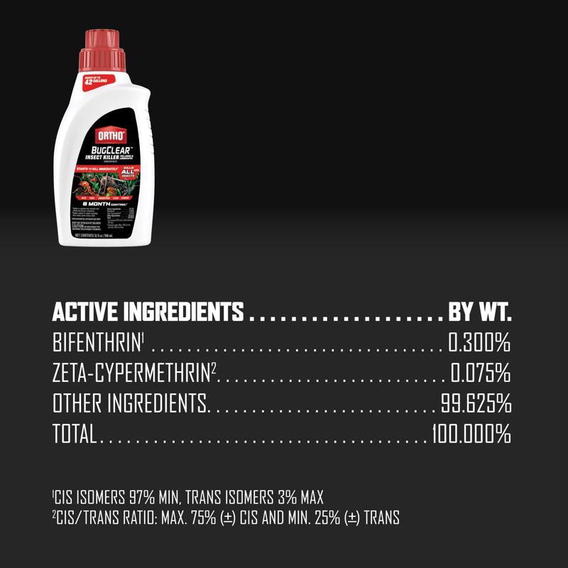 Ortho BugClear Insect Killer Concentrate 32 oz