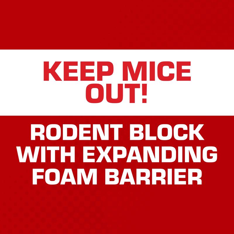 Tomcat Rodent Block Toxic Bitrex Pest Control Foam For Mice 12 oz