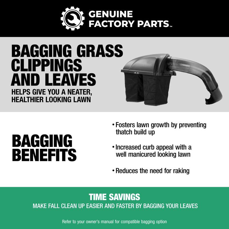 Genuine Factory Parts Twin Bin Bagger 30 in.