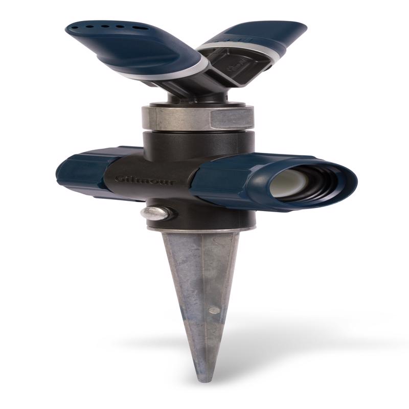 Gilmour Metal Spike Base Whirling Sprinkler 1800 sq ft