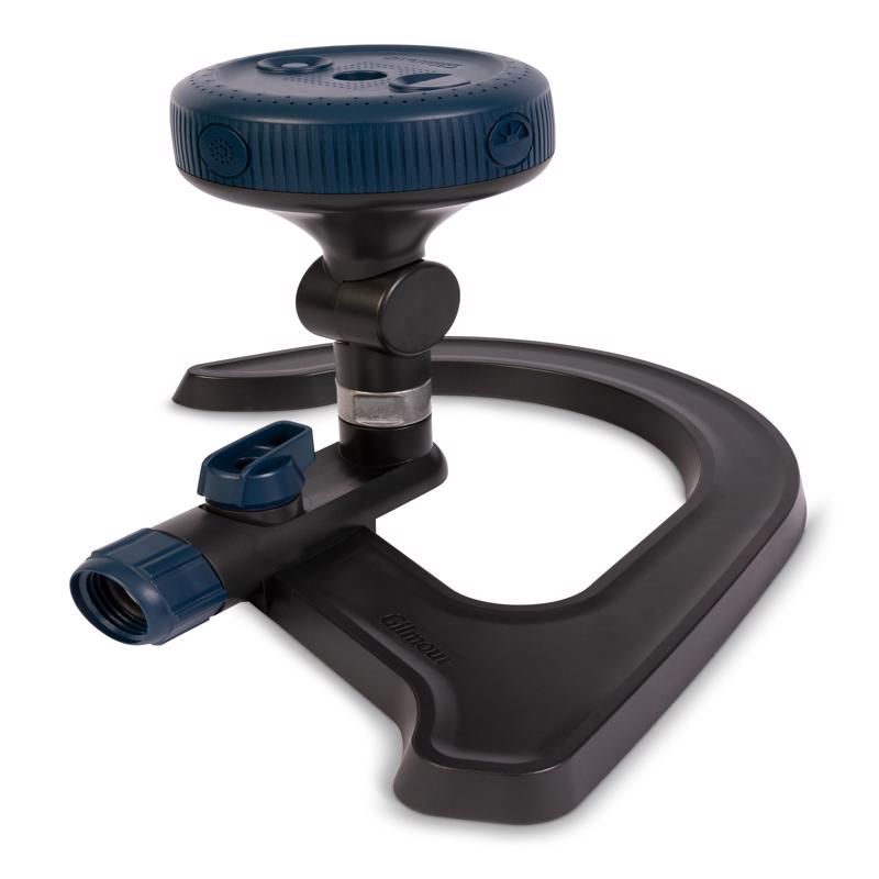 Gilmour Non-Tipping Base 4-Pattern Stationary Sprinkler 1250 sq ft