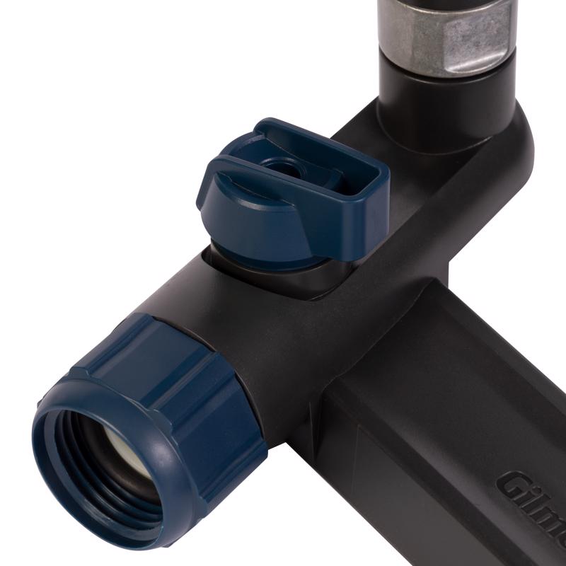 Gilmour Non-Tipping Base 4-Pattern Stationary Sprinkler 1250 sq ft