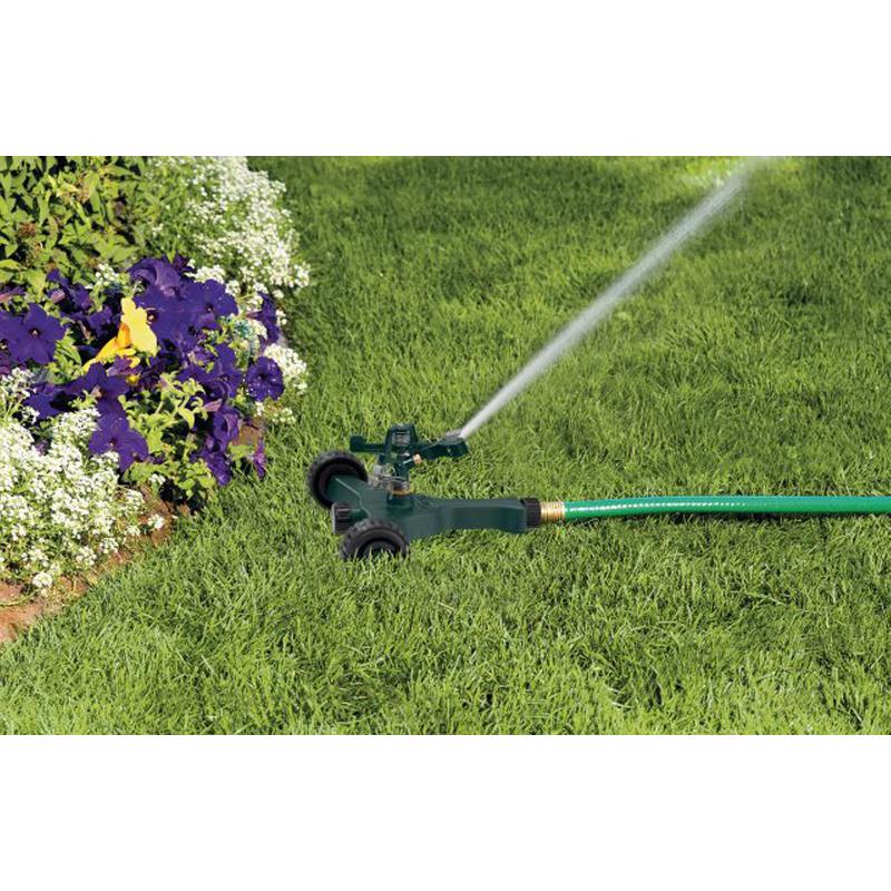 Orbit Plastic Wheeled Base Impact Sprinkler 5670 sq ft