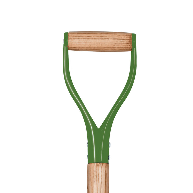 John Deere 42 in. Steel Round Drain Spade Wood Handle