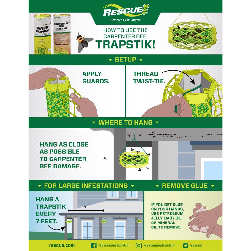 RESCUE! TrapStik Insect Trap