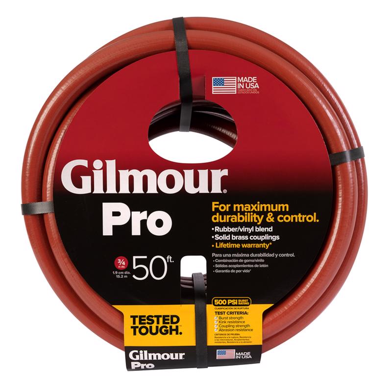Gilmour Pro 3/4 in. D X 50 ft. L Heavy Duty Professional Grade Garden Hose