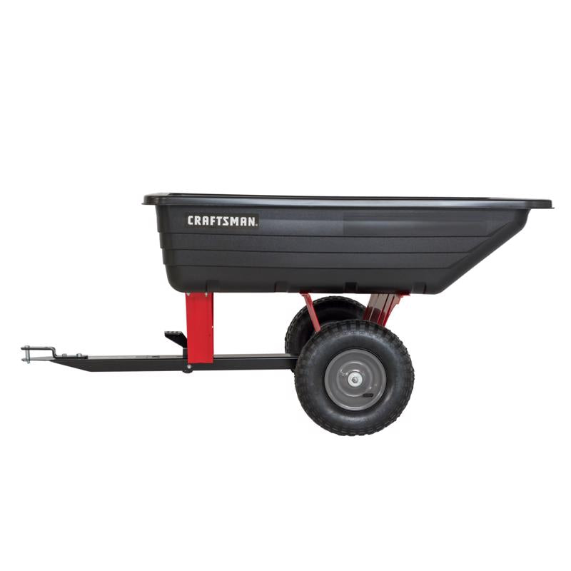 Craftsman Poly Tow Behind Utility Cart 10 cu ft