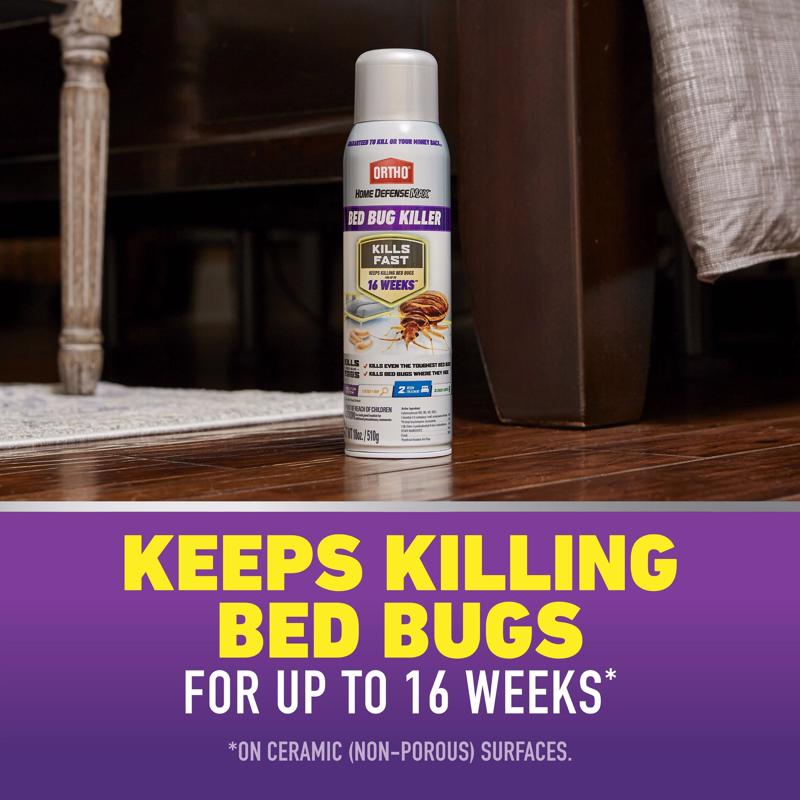 Ortho Home Defense Max Bed Bug Killer Aerosol 18 oz