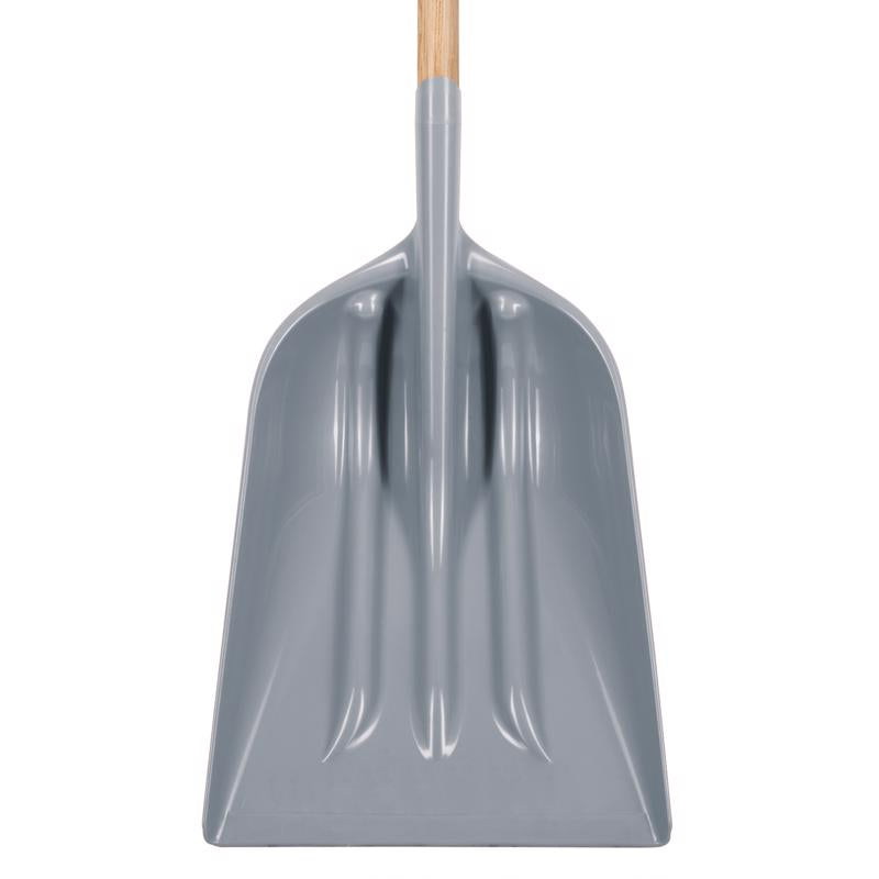 Truper Tru-Tough 62 in. Plastic Scoop Shovel Wood Handle