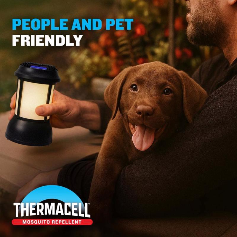 Thermacell Patio Shield Insect Repellent Lantern Device For Mosquitoes/Other Flying Insects