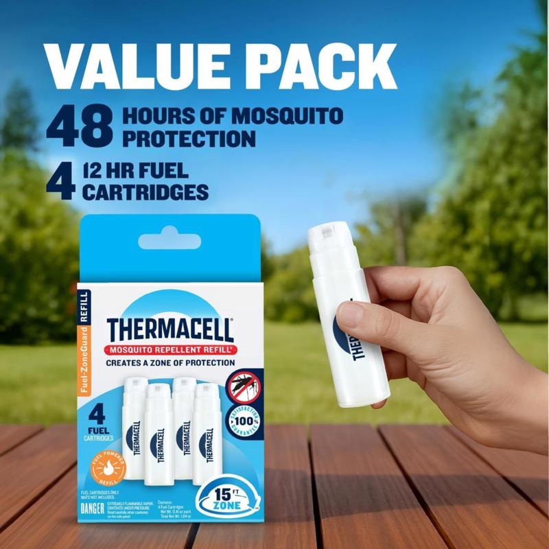 Thermacell Insect Repellent Refill Cartridge For Mosquitoes/Other Flying Insects 4 pk
