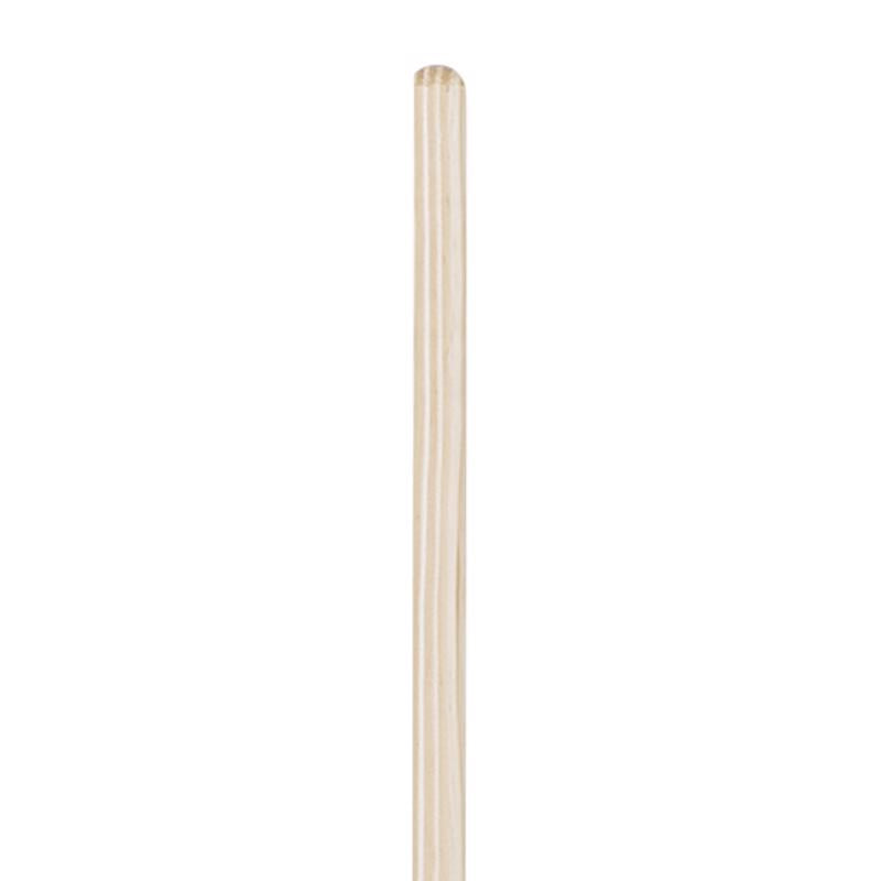 True Temper 55.75 in. 20 Tine Poly Kids Rake Wood Handle