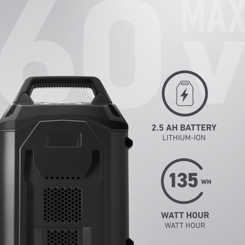 Toro 60V Flex-Force L135 2.5 Ah Lithium-Ion Battery