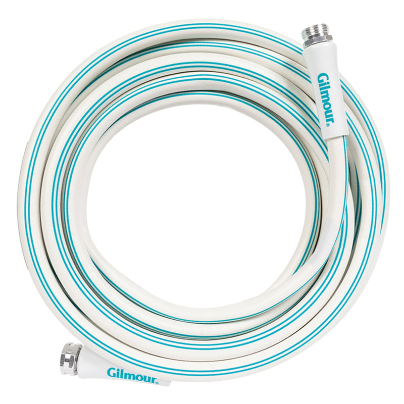 Gilmour Drinking Water Safe 5/8 in. D X 25 ft. L RV/Marine Hose