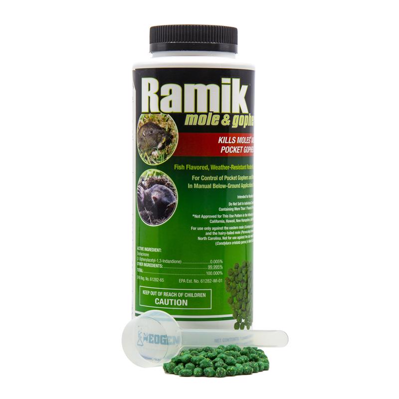 Ramik Toxic Fish-Flavored Rodenticide Bait Nuggets For Gophers and Moles 1 lb
