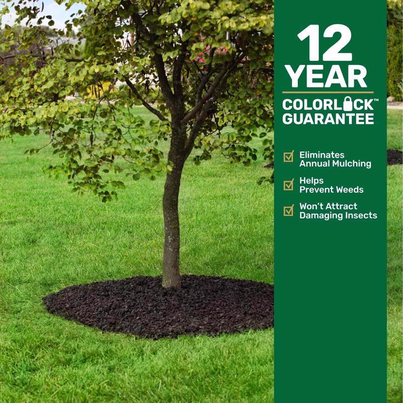 Ground Smart Black Rubber Nuggets 0.8 cu ft